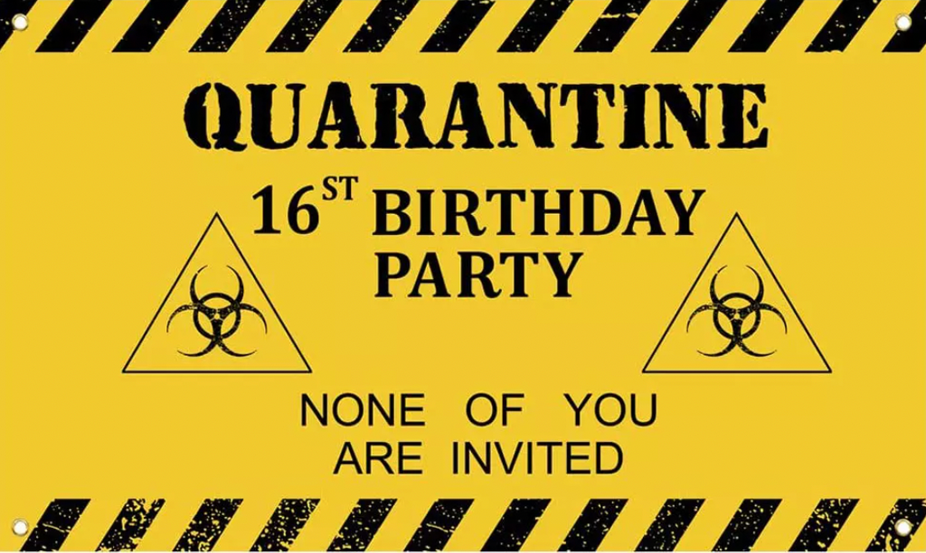 The Party Box Company Blog - Making The Most of a Lockdown Birthday