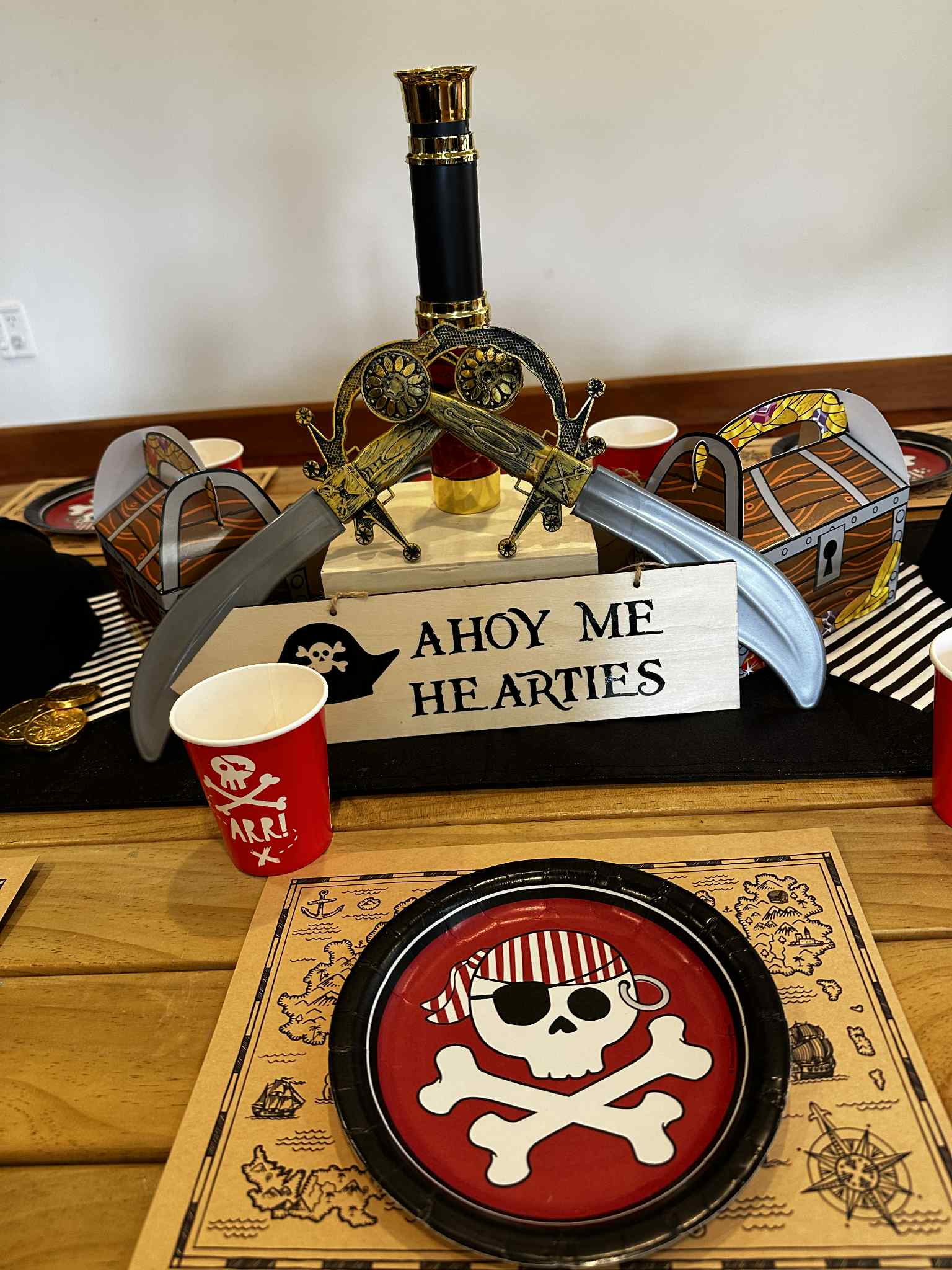 Pirate themed kids picnic Wellington