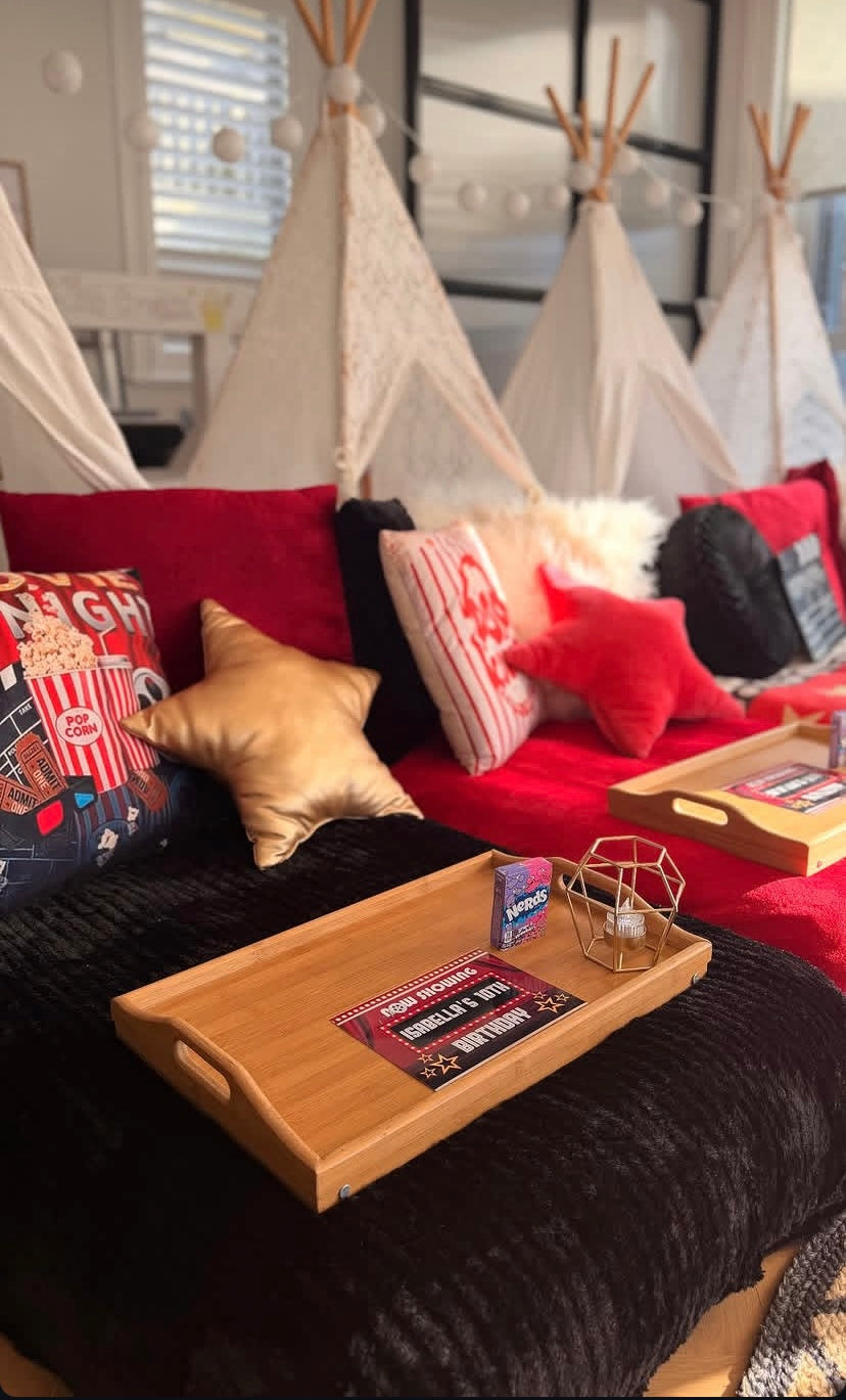 The best sleepover ever with teepees from The Wellington Teepee Co