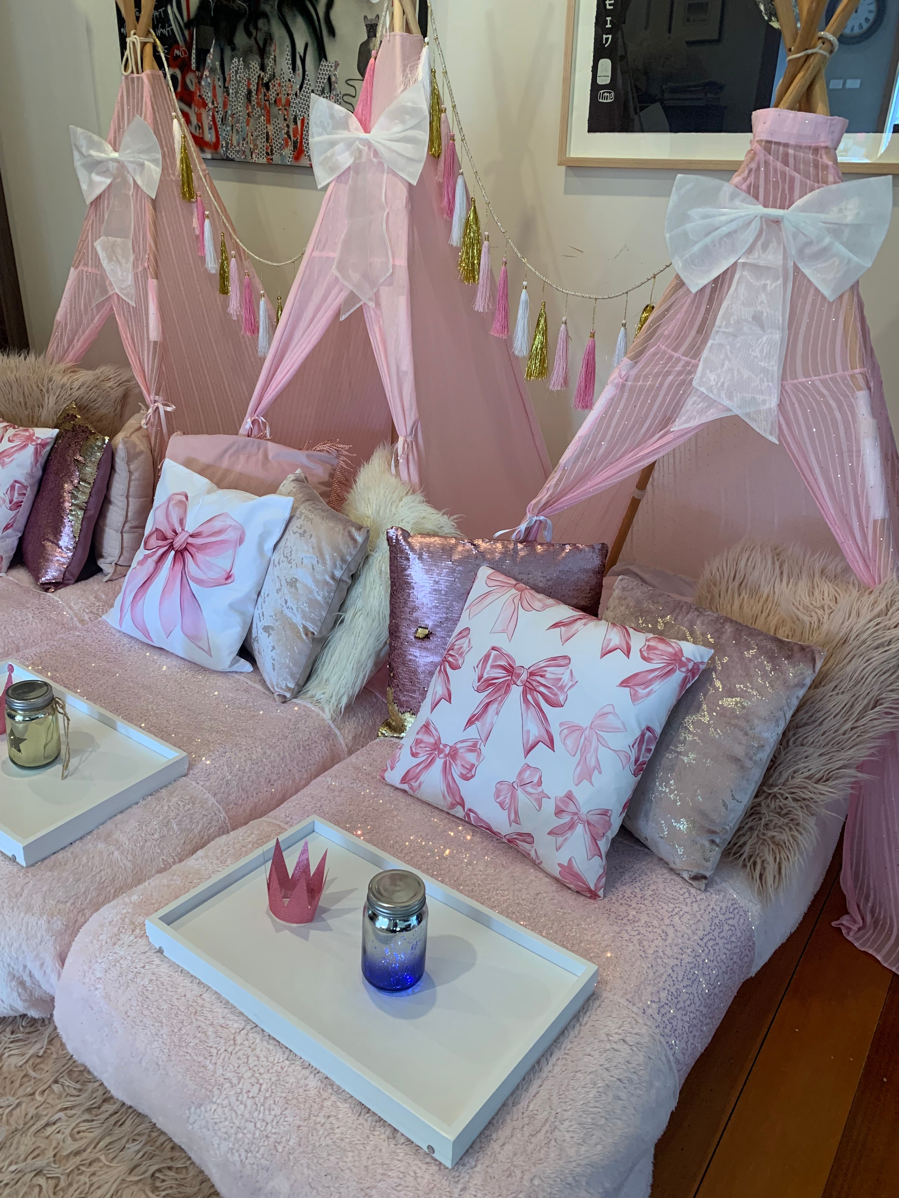 Pink party event planners Wellington