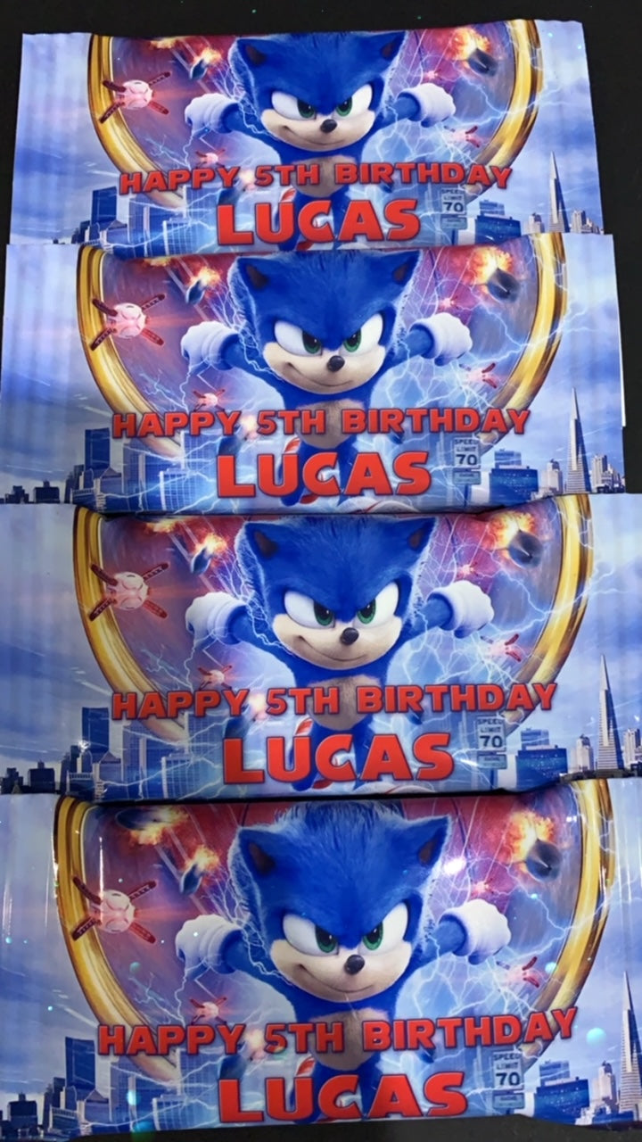 Sonic the hedgehog kit kats