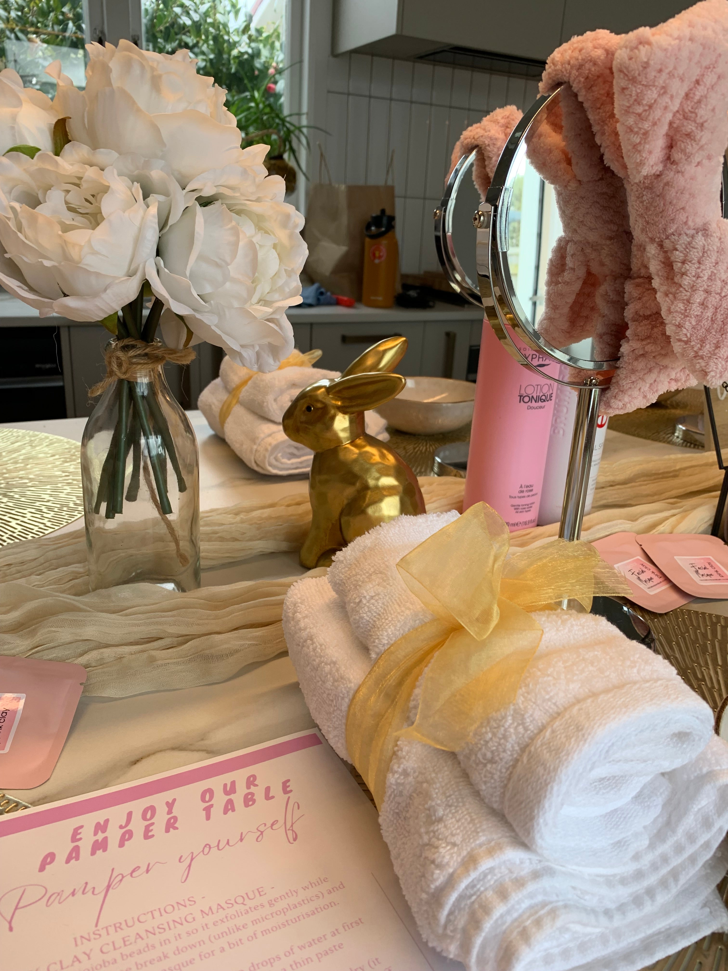Pamper party Wellington kids party ideas