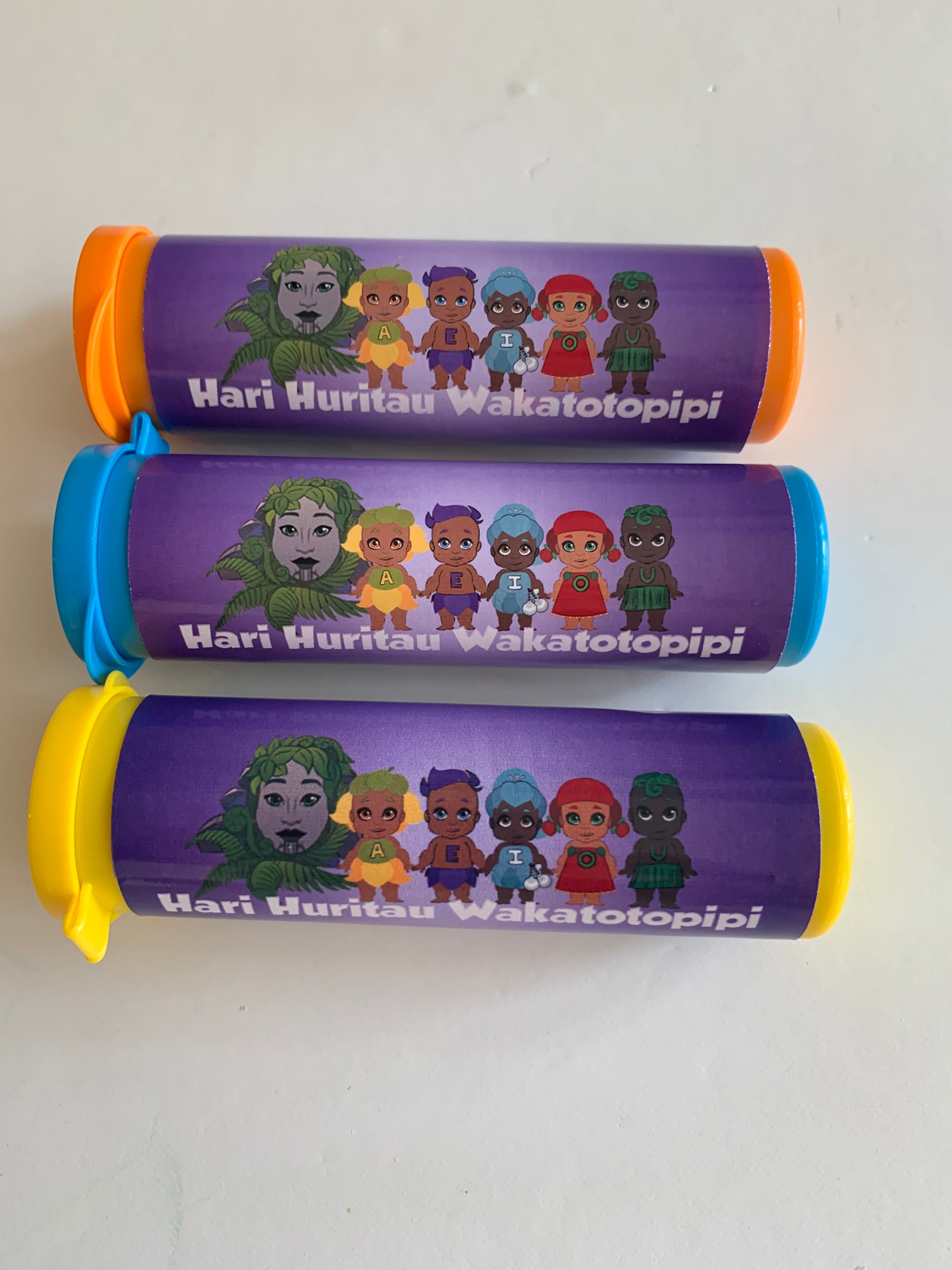 Kōkā Tākaro Tribe themed purple M&Ms