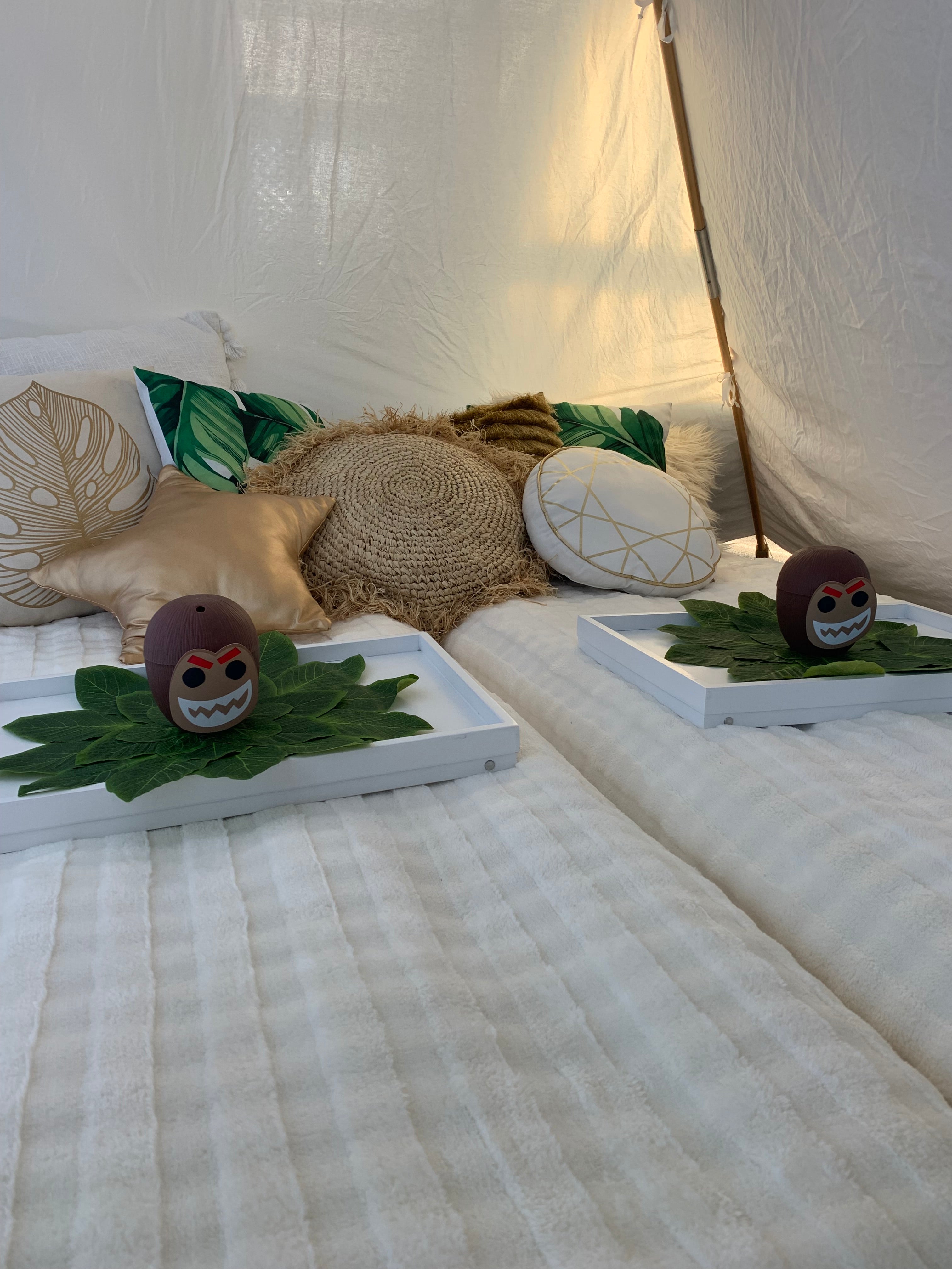 Moana themed bestie teepee party Wellington