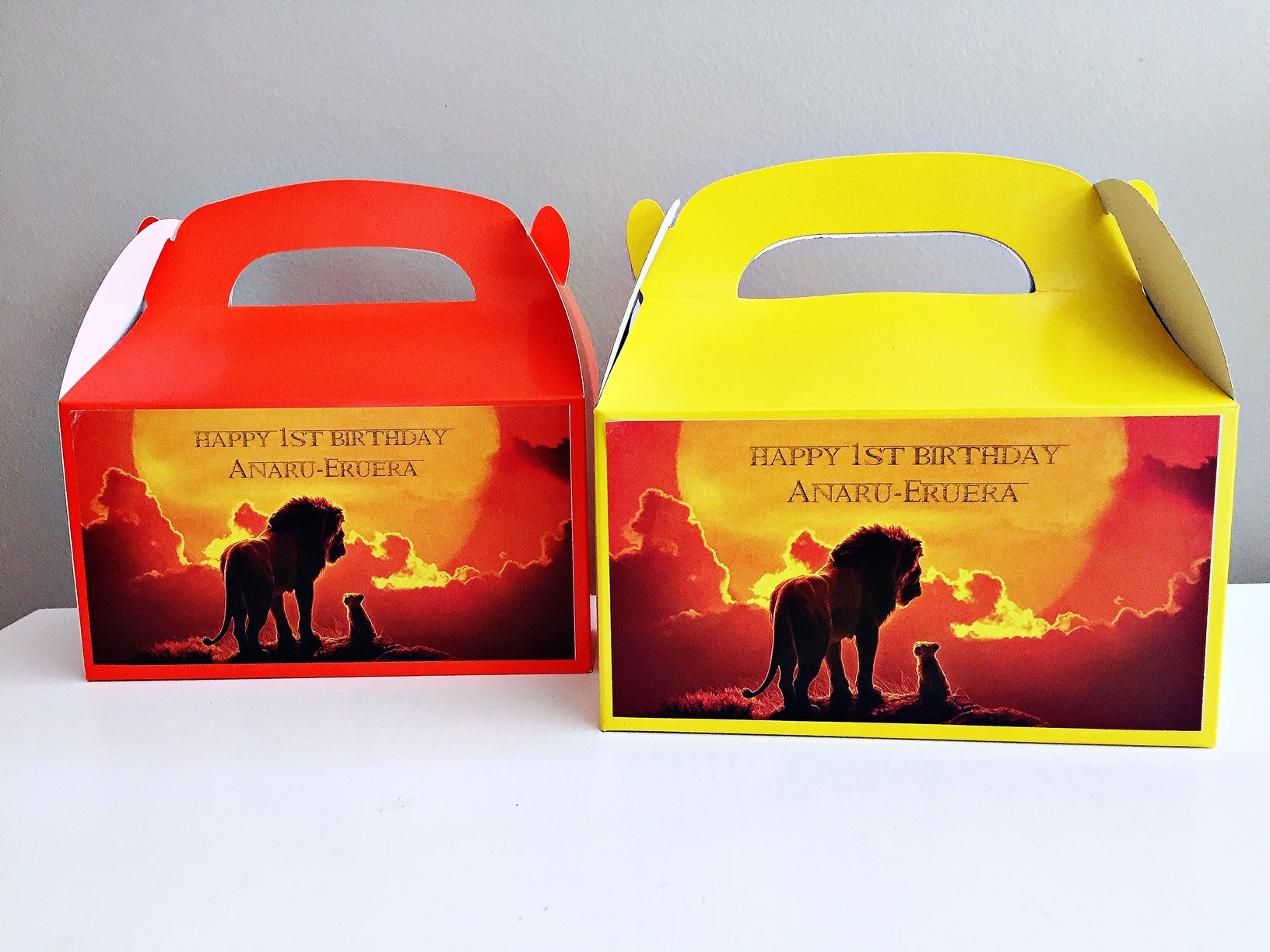 Lion king gift boxes