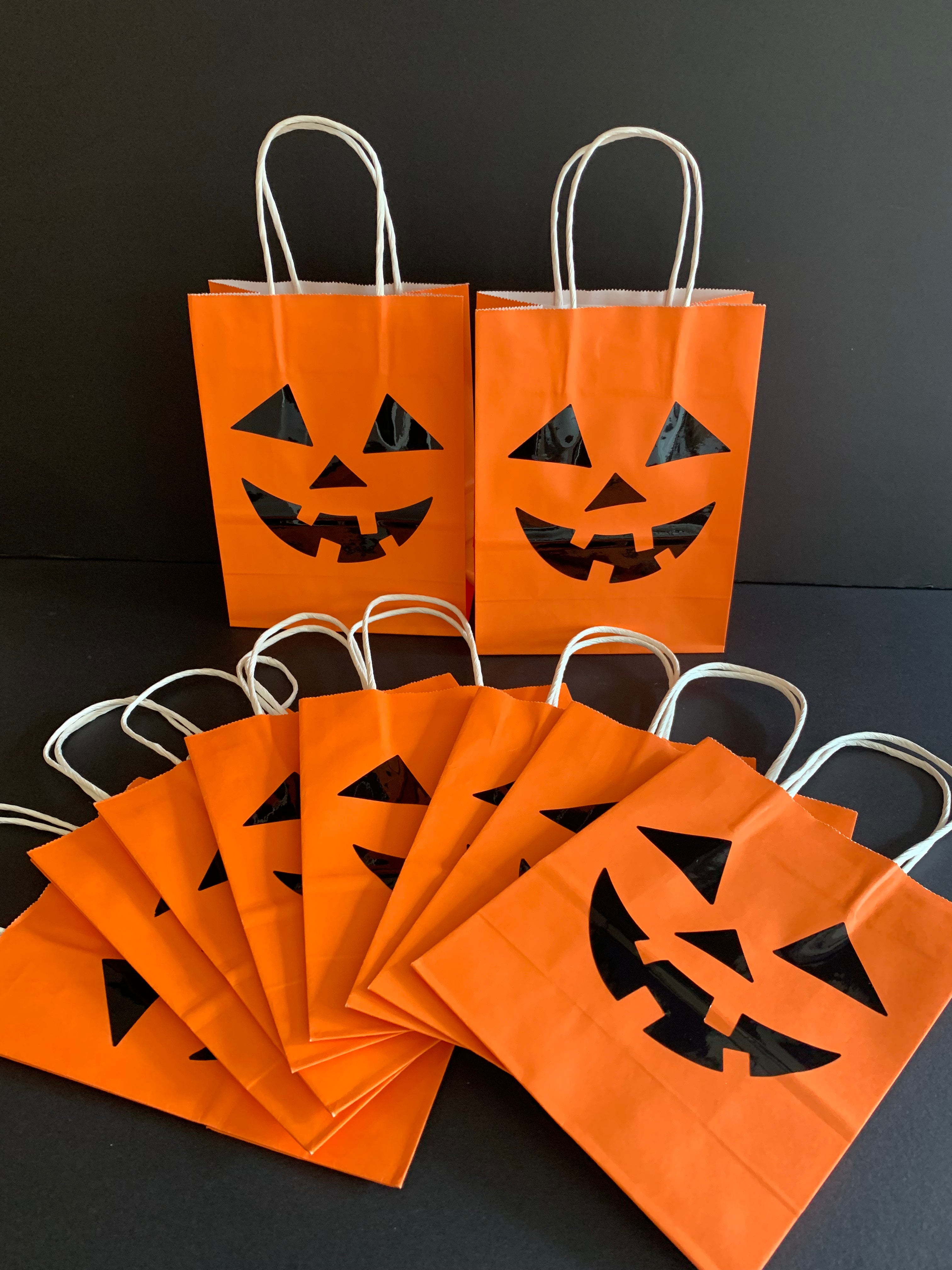 Halloween themed gift bags