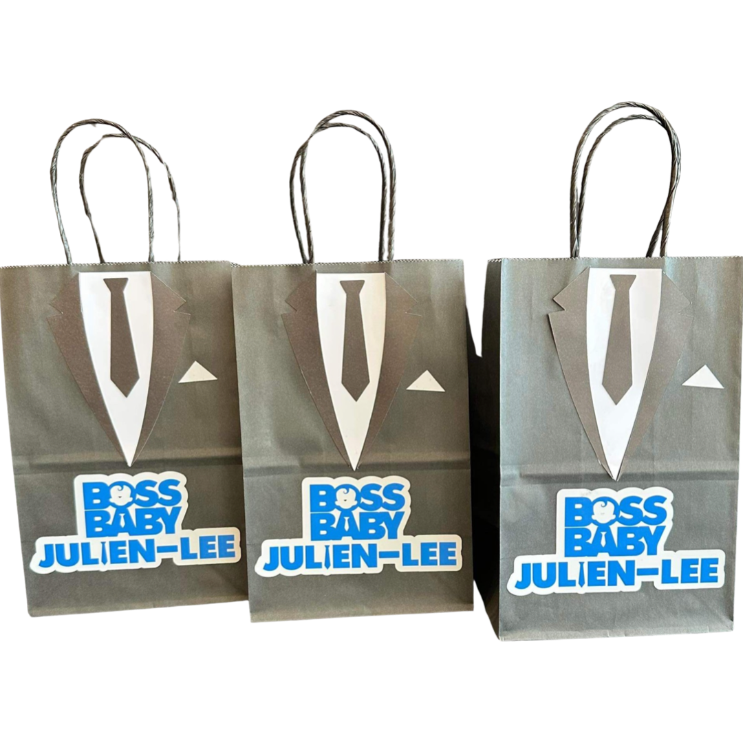 Boss Baby gift bags