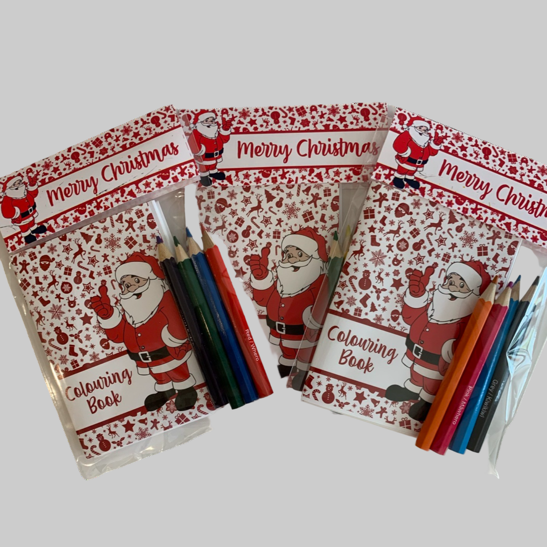 Christmas stocking filler colouring books