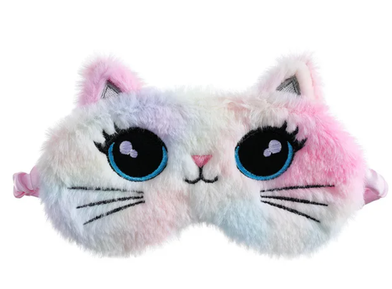 Cute cat sleeping eye mask