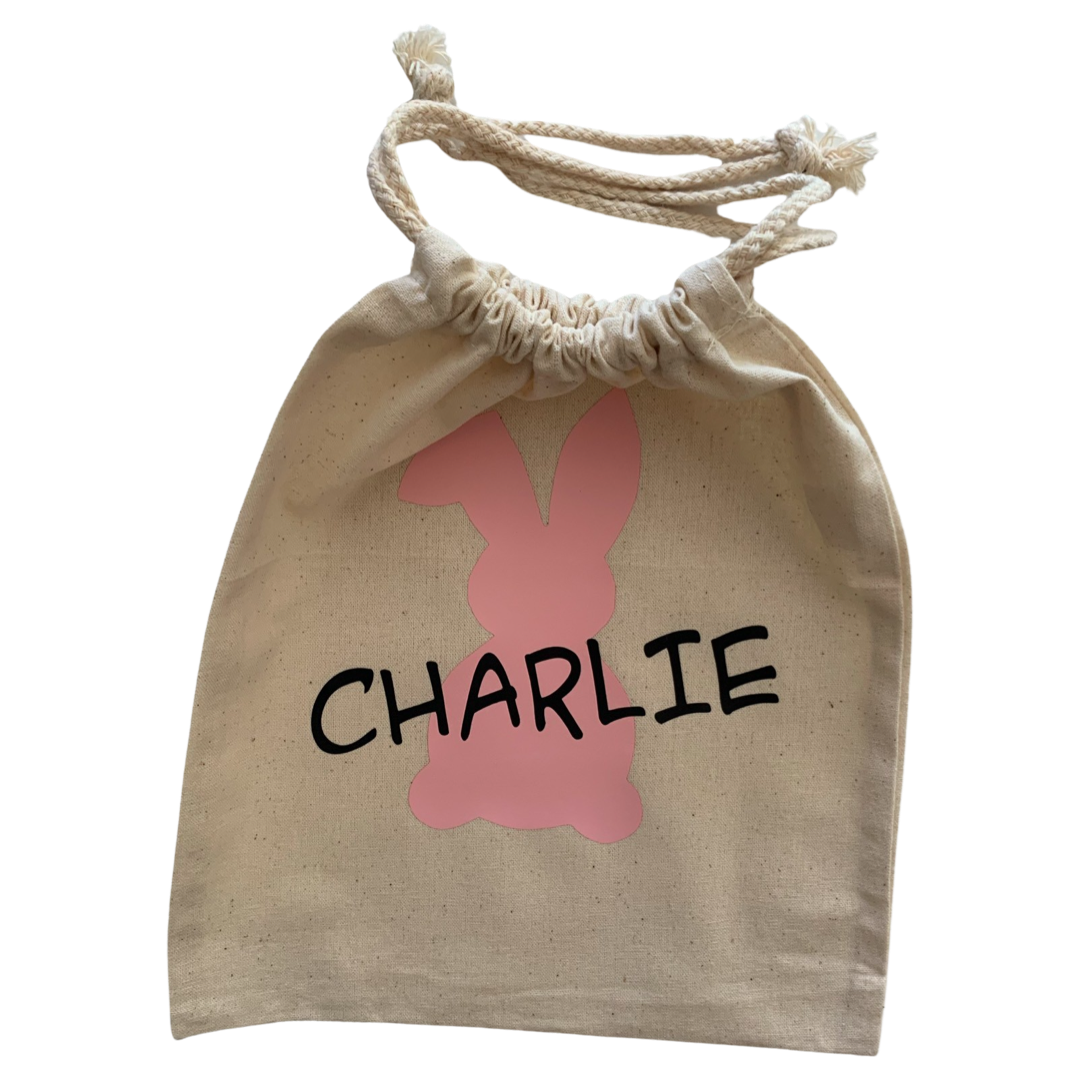 Personalised cotton bags linen Easter nz
