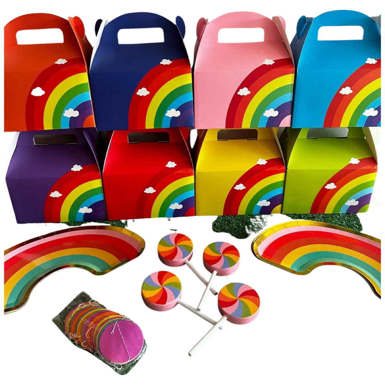 Rainbow party supplies