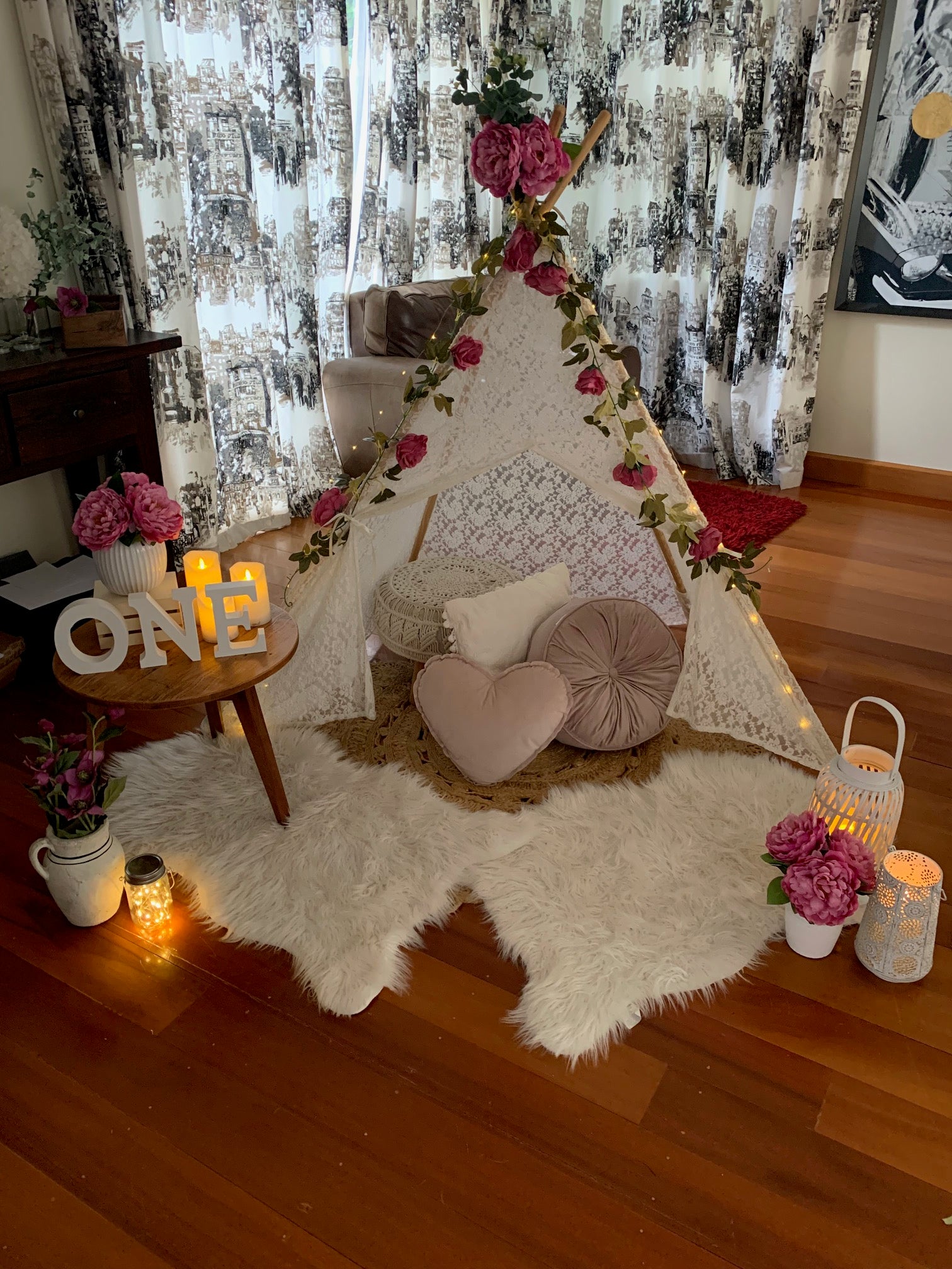 Wellington photoshoot with teepee