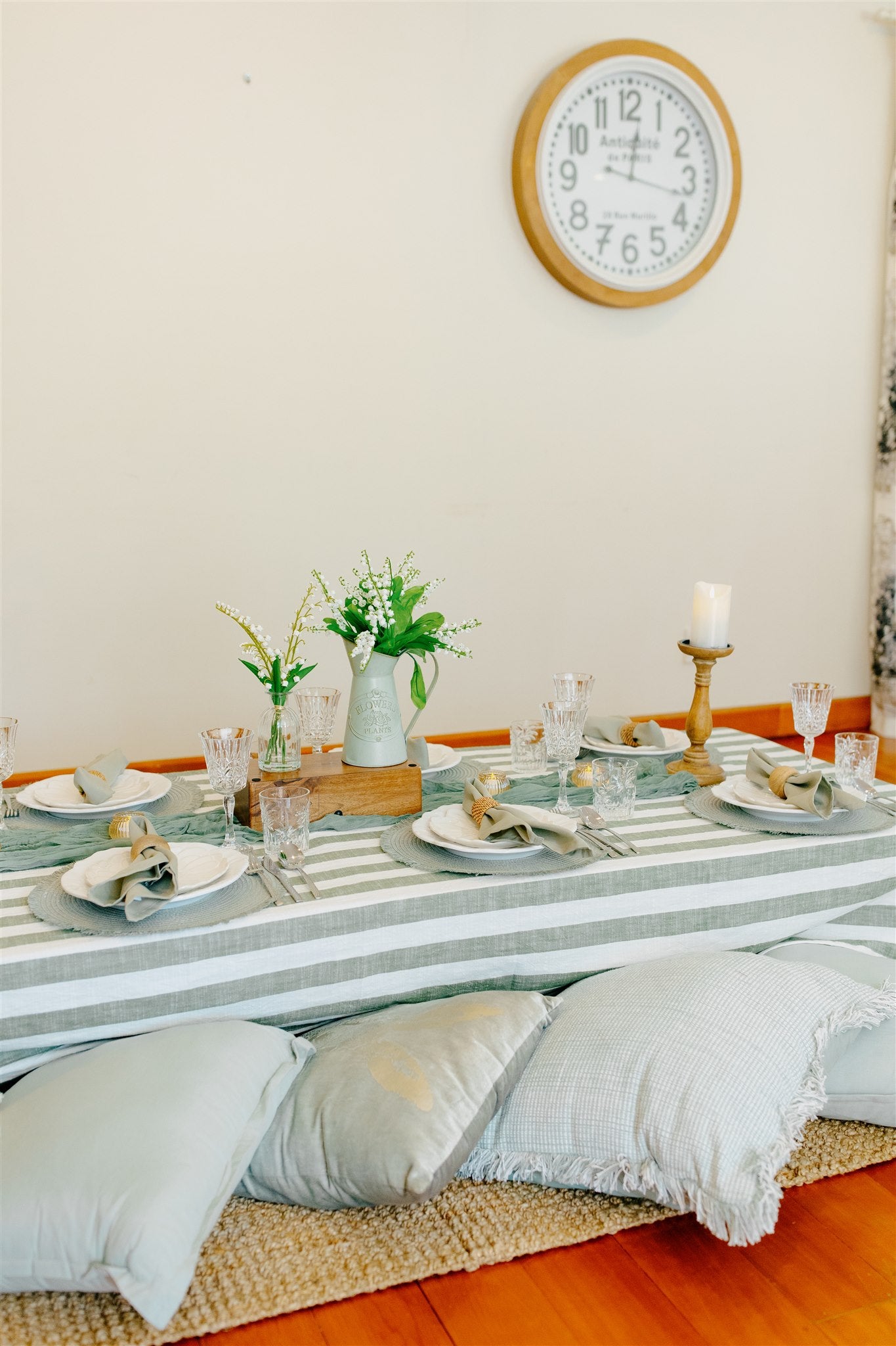 Sage green picnic luxury setup pretty picnics Wellington