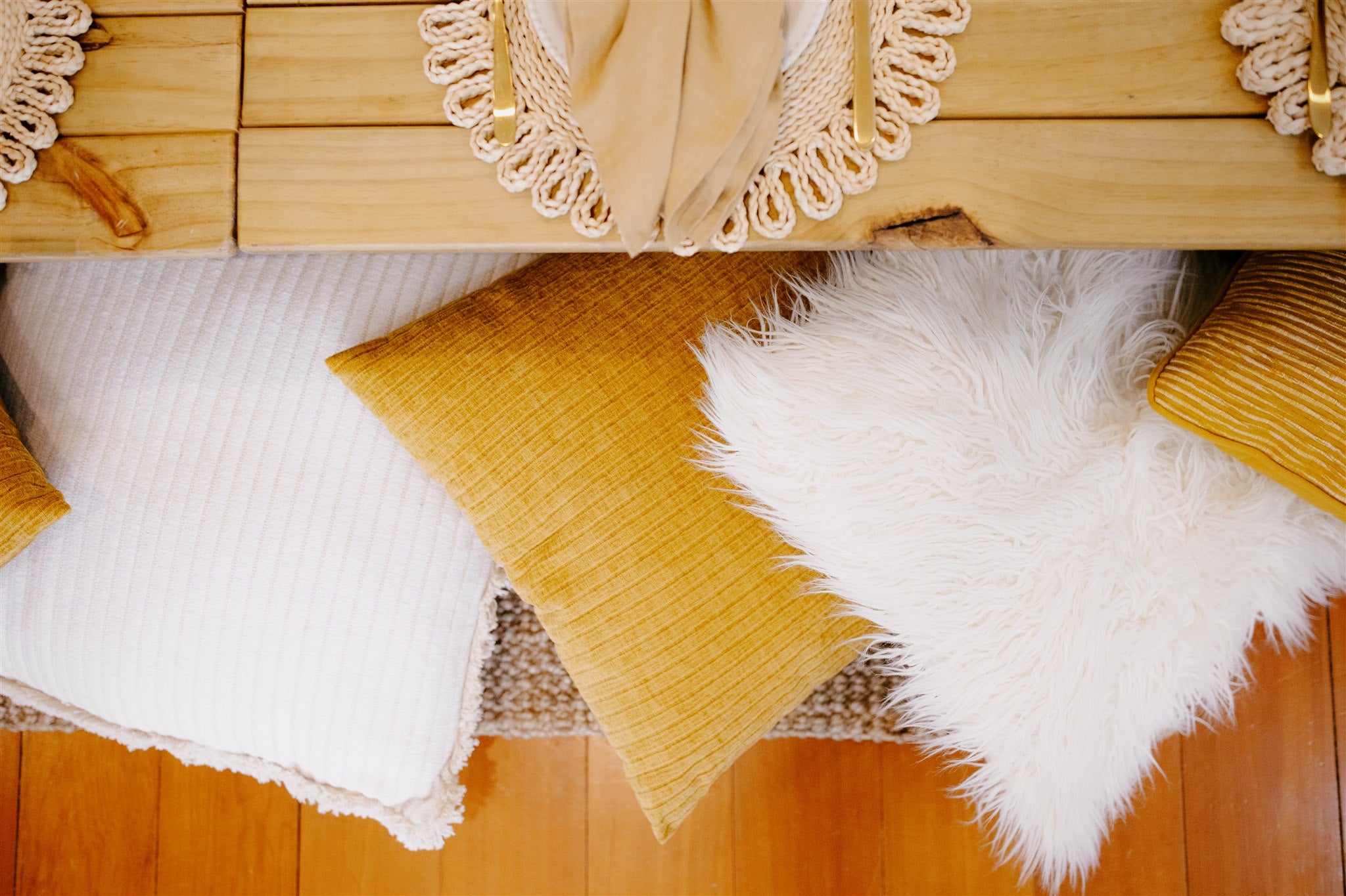 Mustard and cream gorgeous boutique picnic party hire Wellington