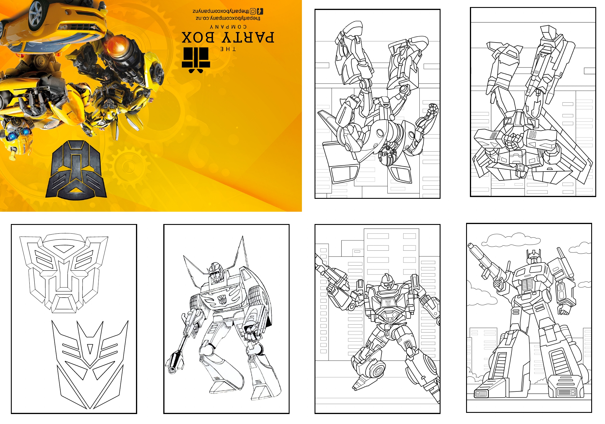 Transformers colouring