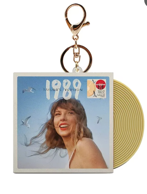 1989 Taylor Swift album key ring NZ party supplies