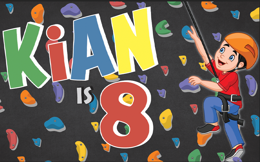 Rock climbing party supplies