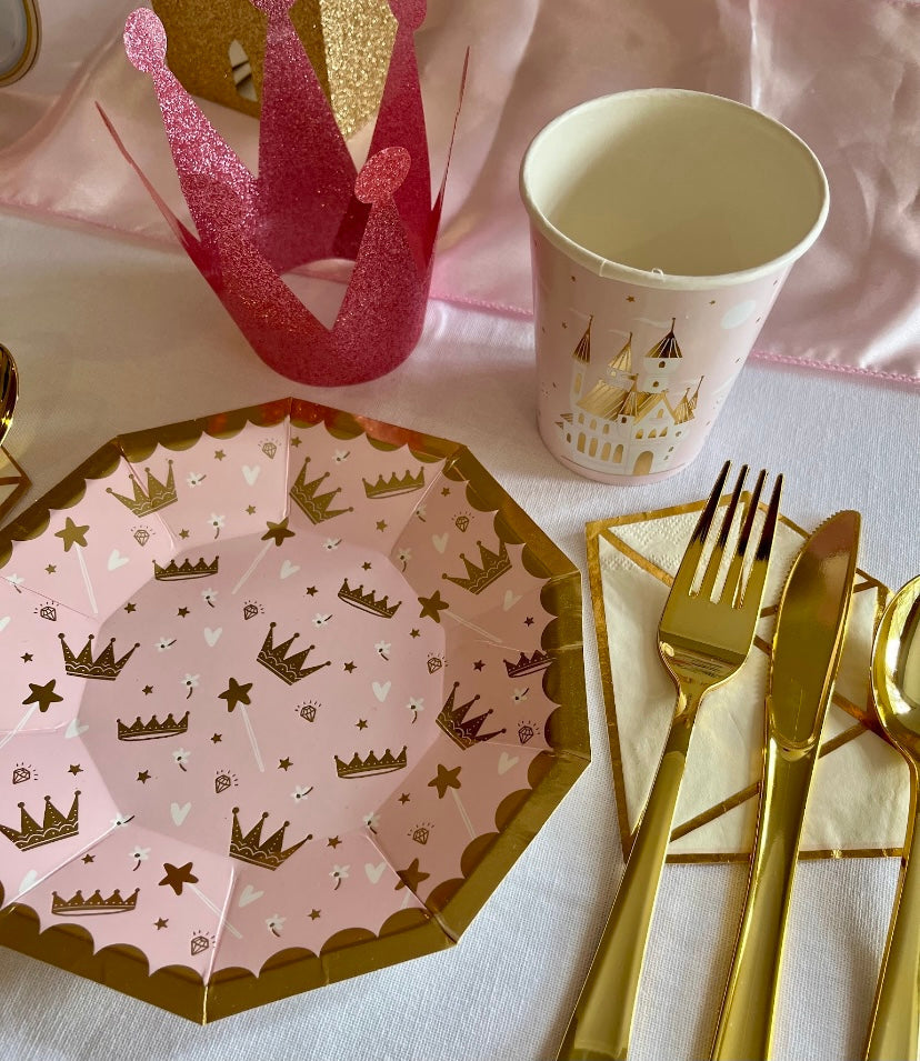 Princess party plates