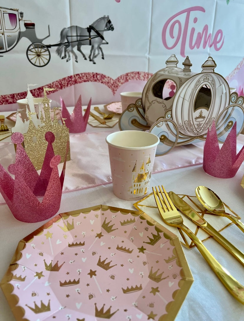 Princess party plates