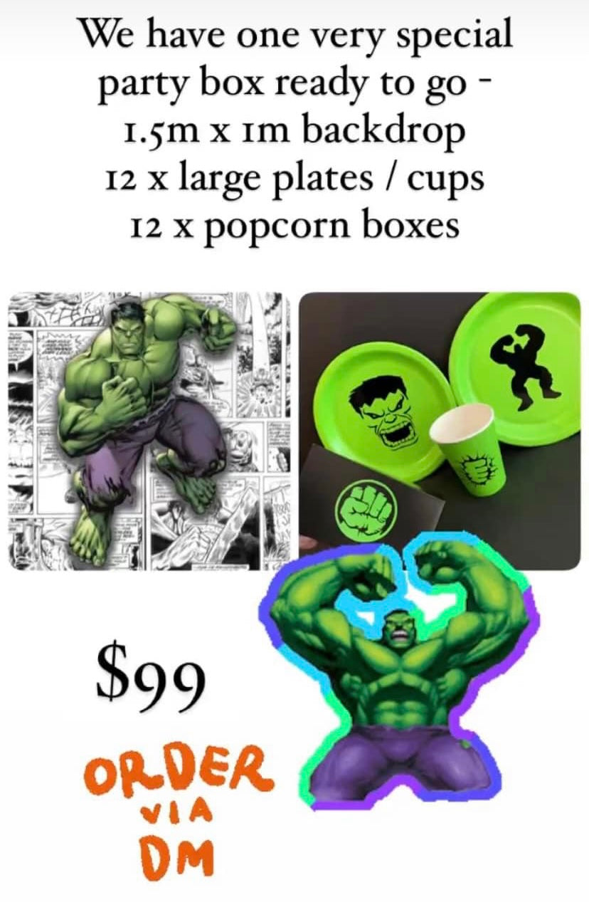 Hulk sale pack