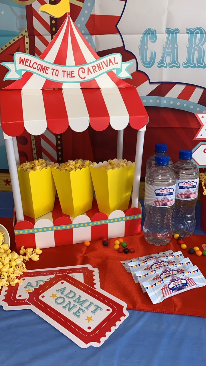 Welcome to the carnival popcorn stand