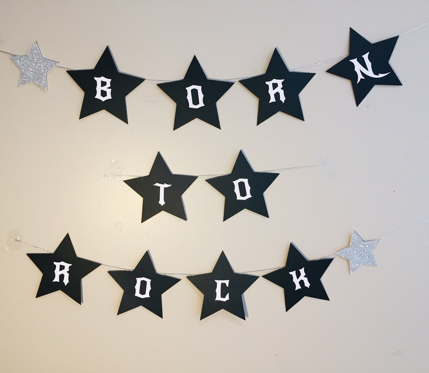 Rockstar personalised bunting