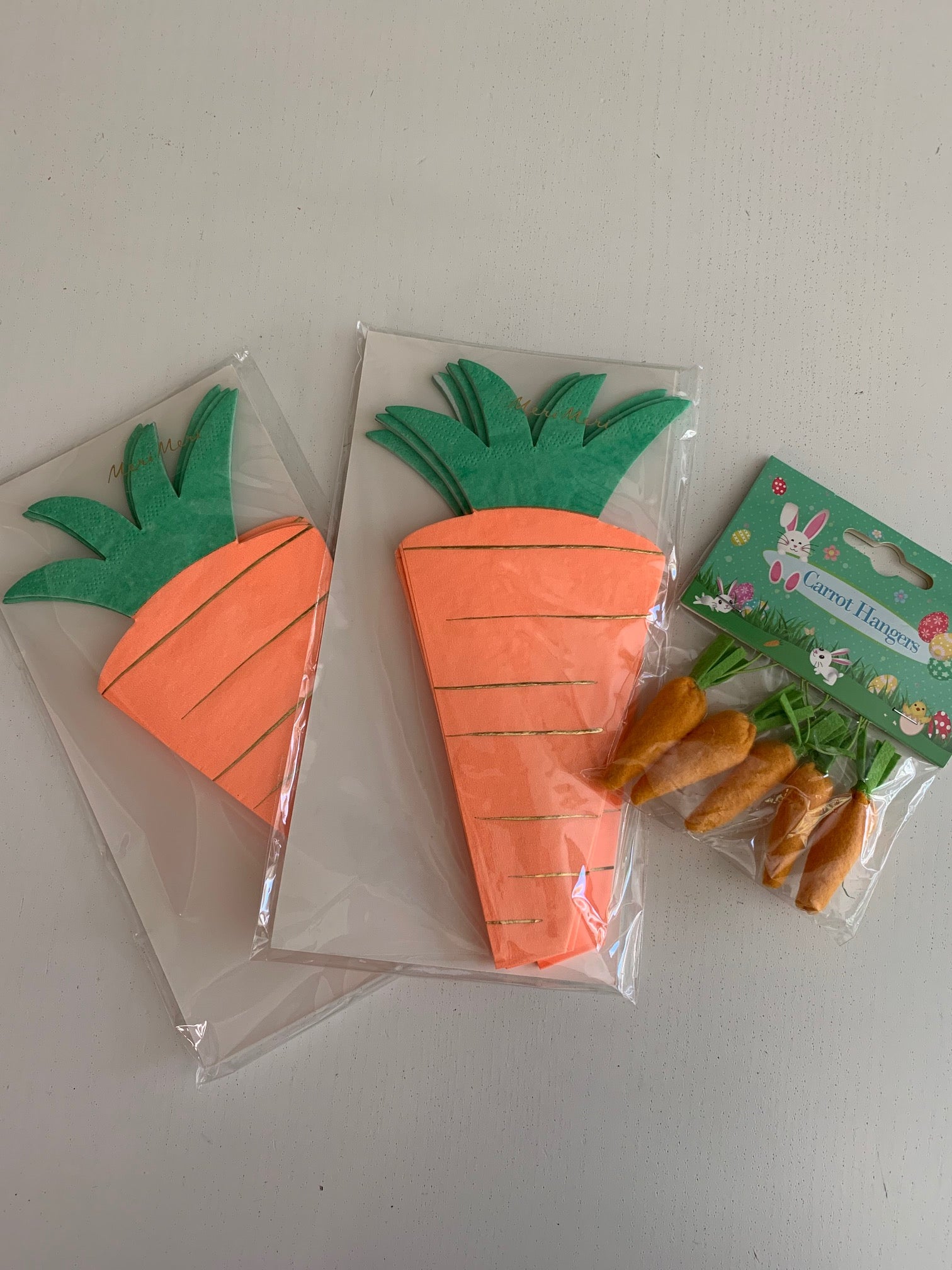 Carrot party Easter party supplies