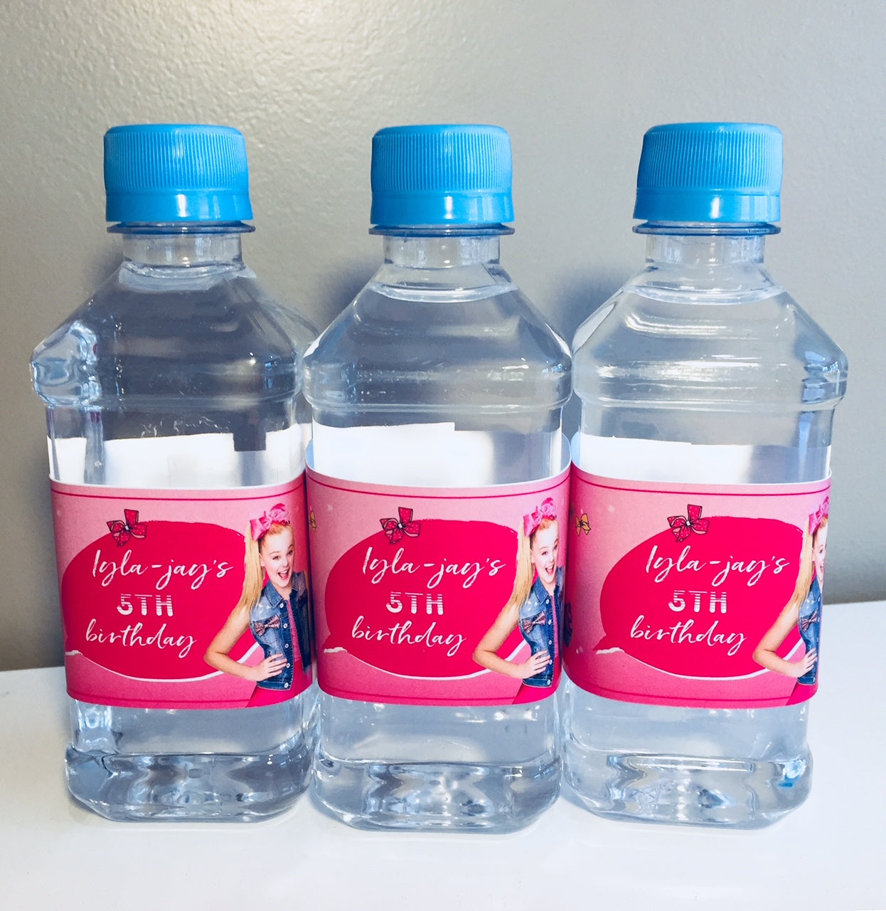 WATER BOTTLE LABELS