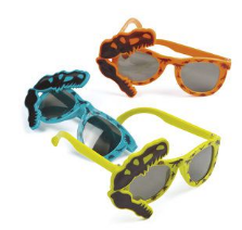 Dinosaur party favours dinosaur sunglasses