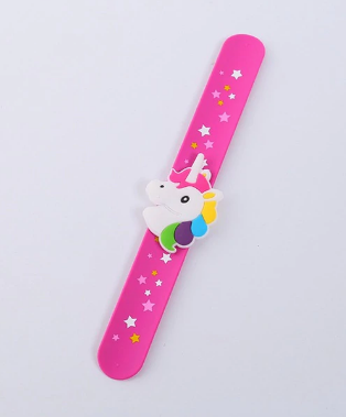 Unicorn slap bracelet party favour