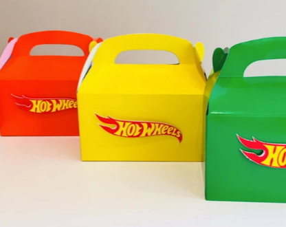 Hot wheels themed gift boxes