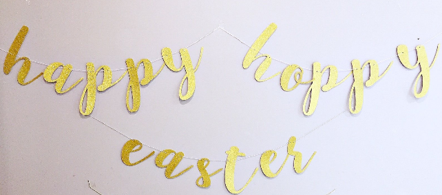 Easter bunting