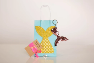 Mermaid filled party bag