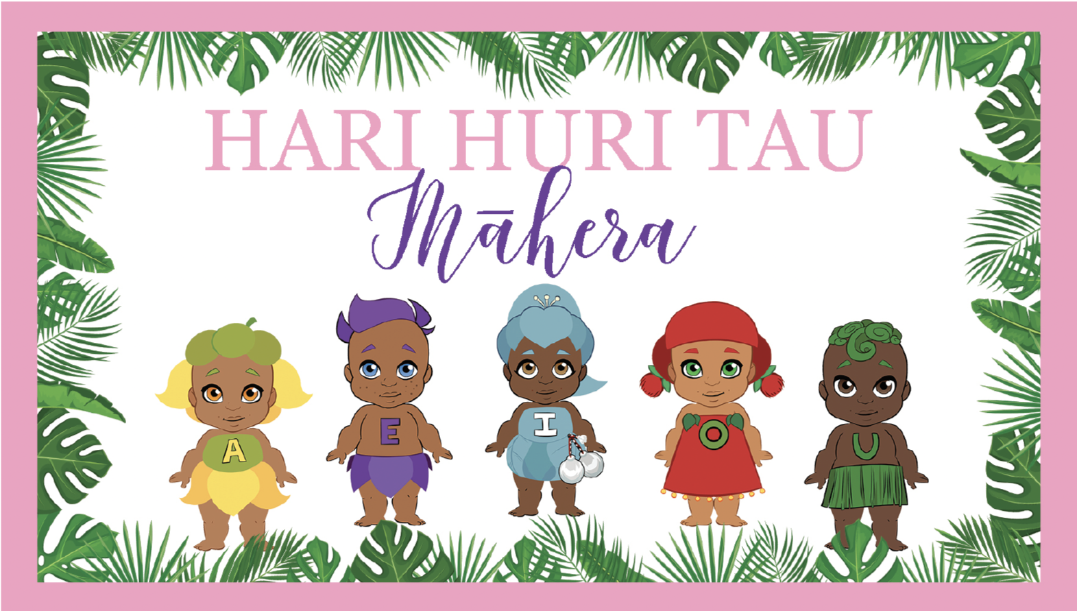 Takaro Tribe personalised backdrop