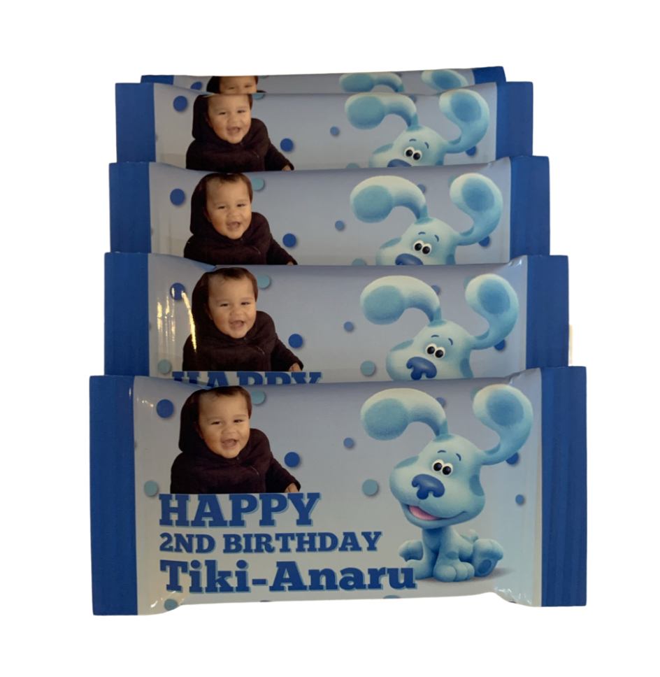 Blues clues personalised kit kats