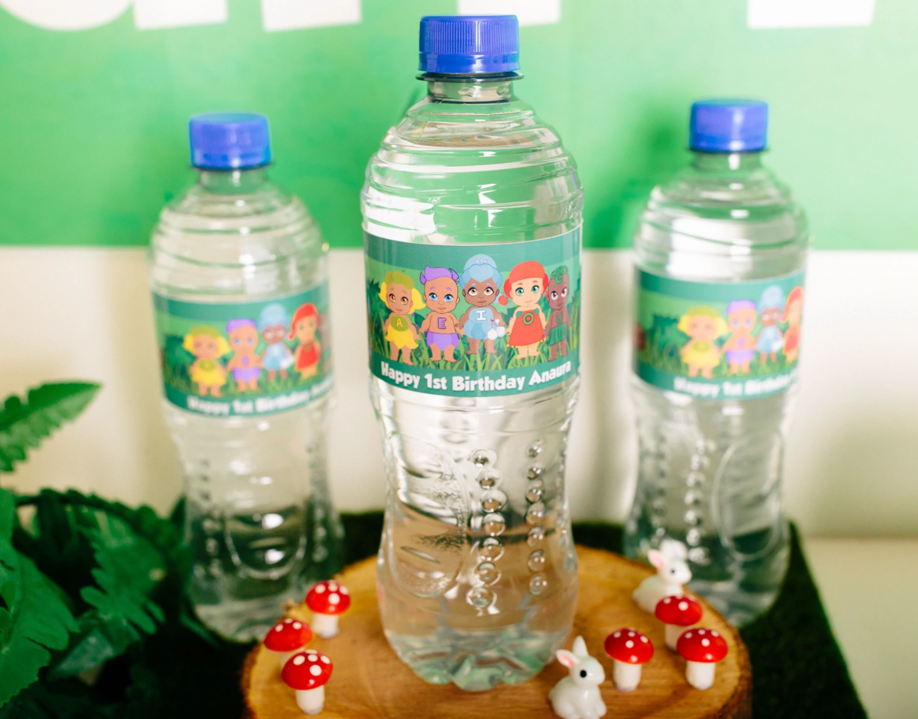 Takaro tribe water labels