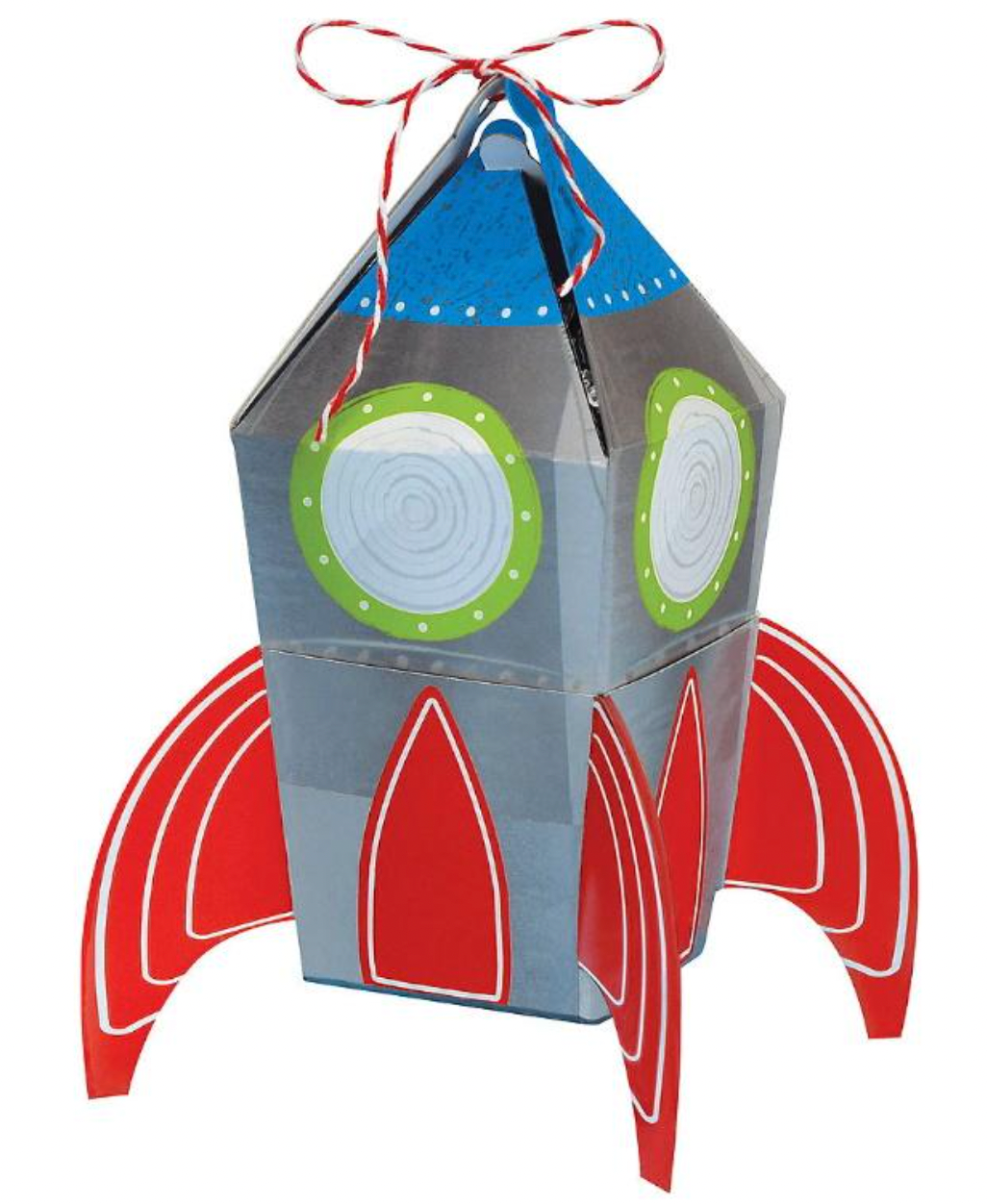 Rocket ship treat boxes