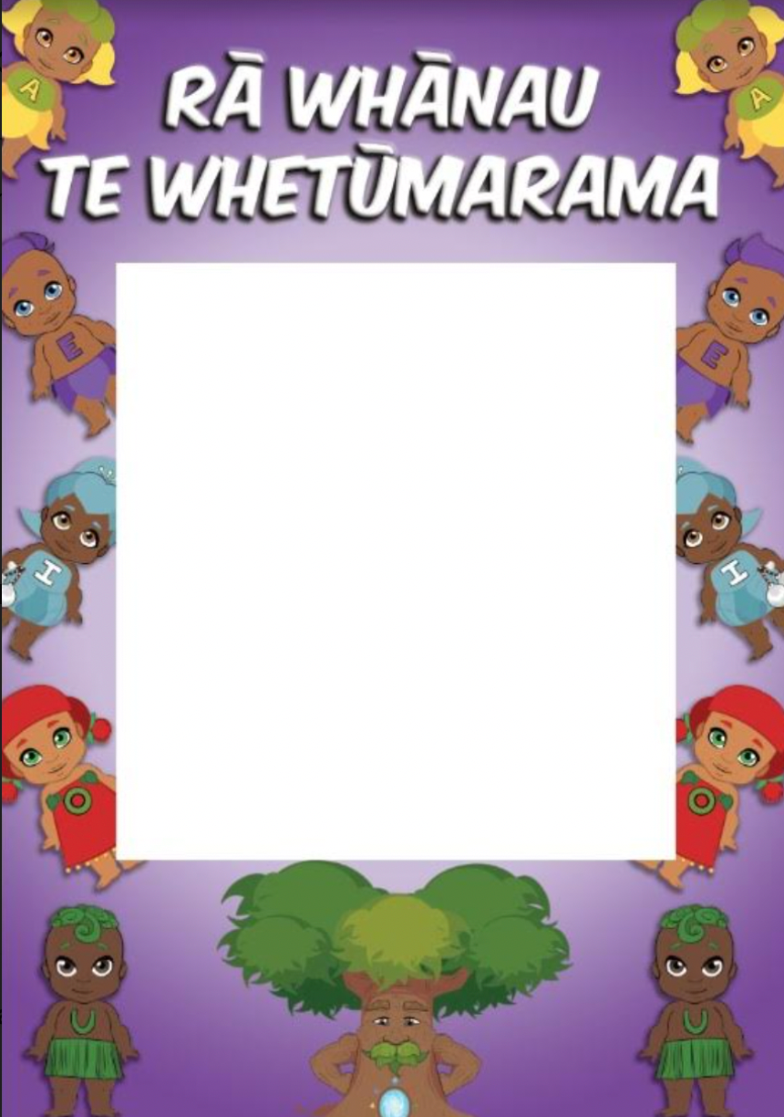 Tākaro Tribe photo frame