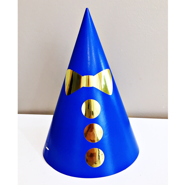 Mr Onederful party hats