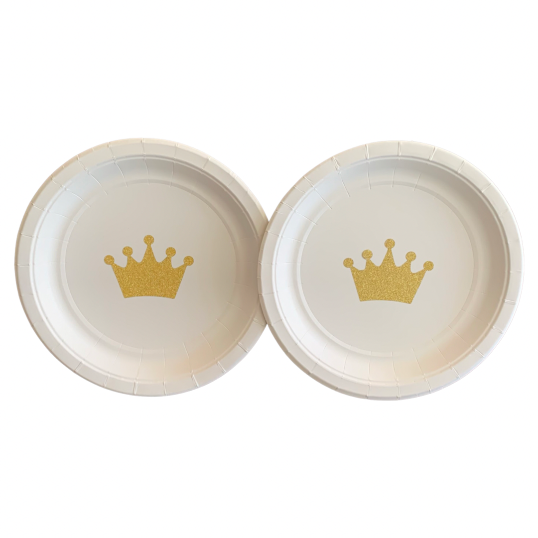 Crown plates and cups