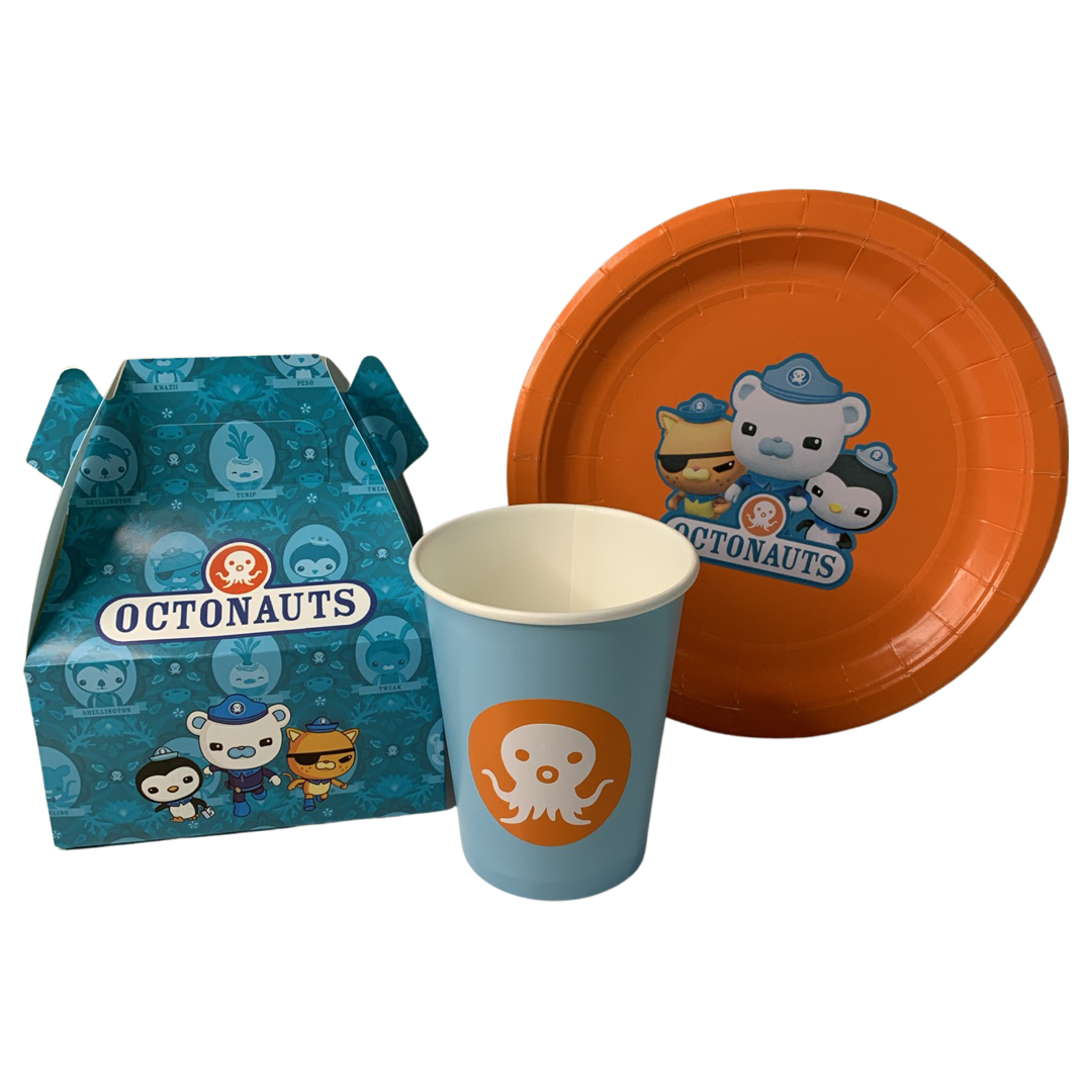 Octonauts party tableware