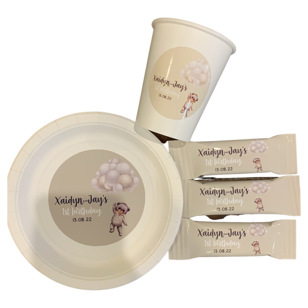 Teddy bear tableware