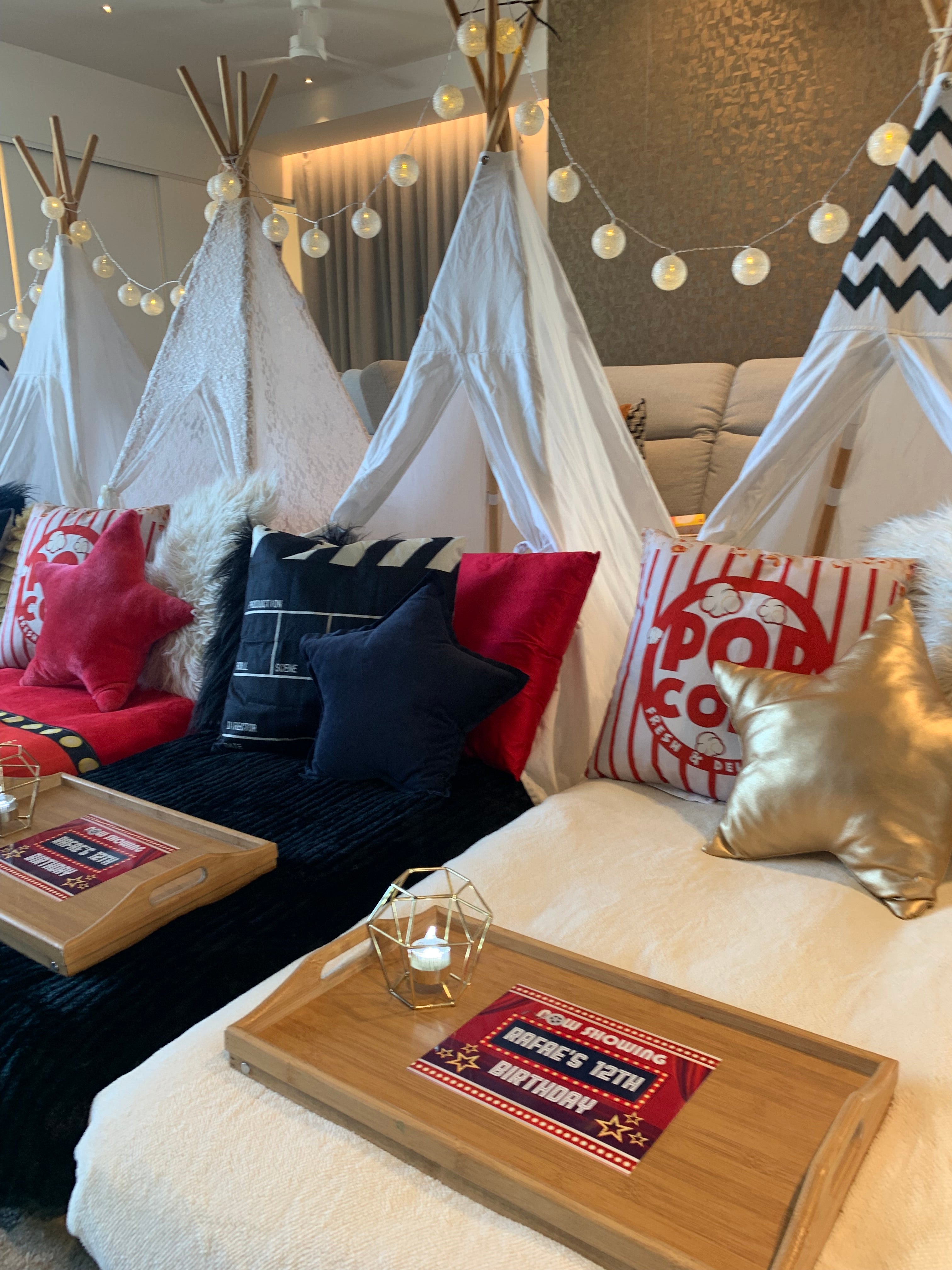 Movie night at home party ideas Wellington