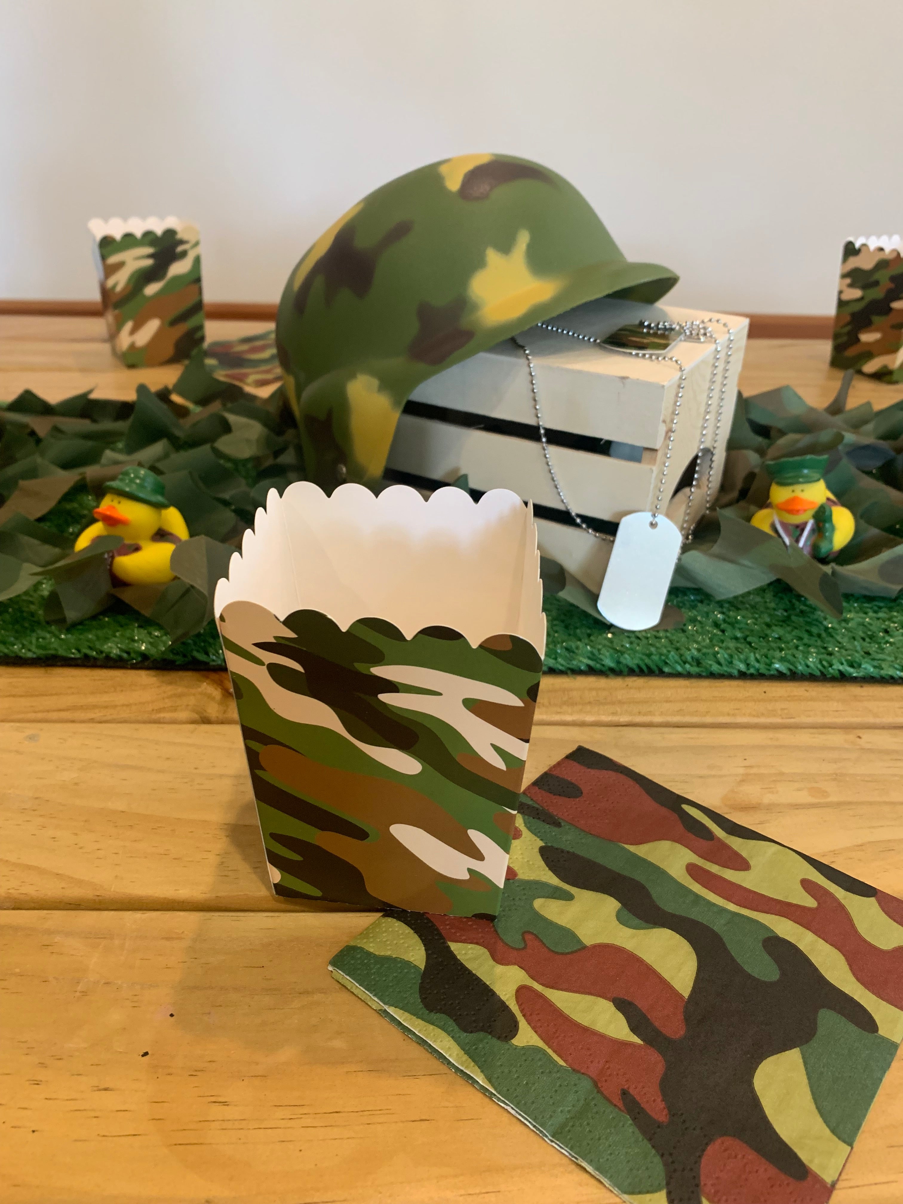 Wellington camouflage kids picnic company