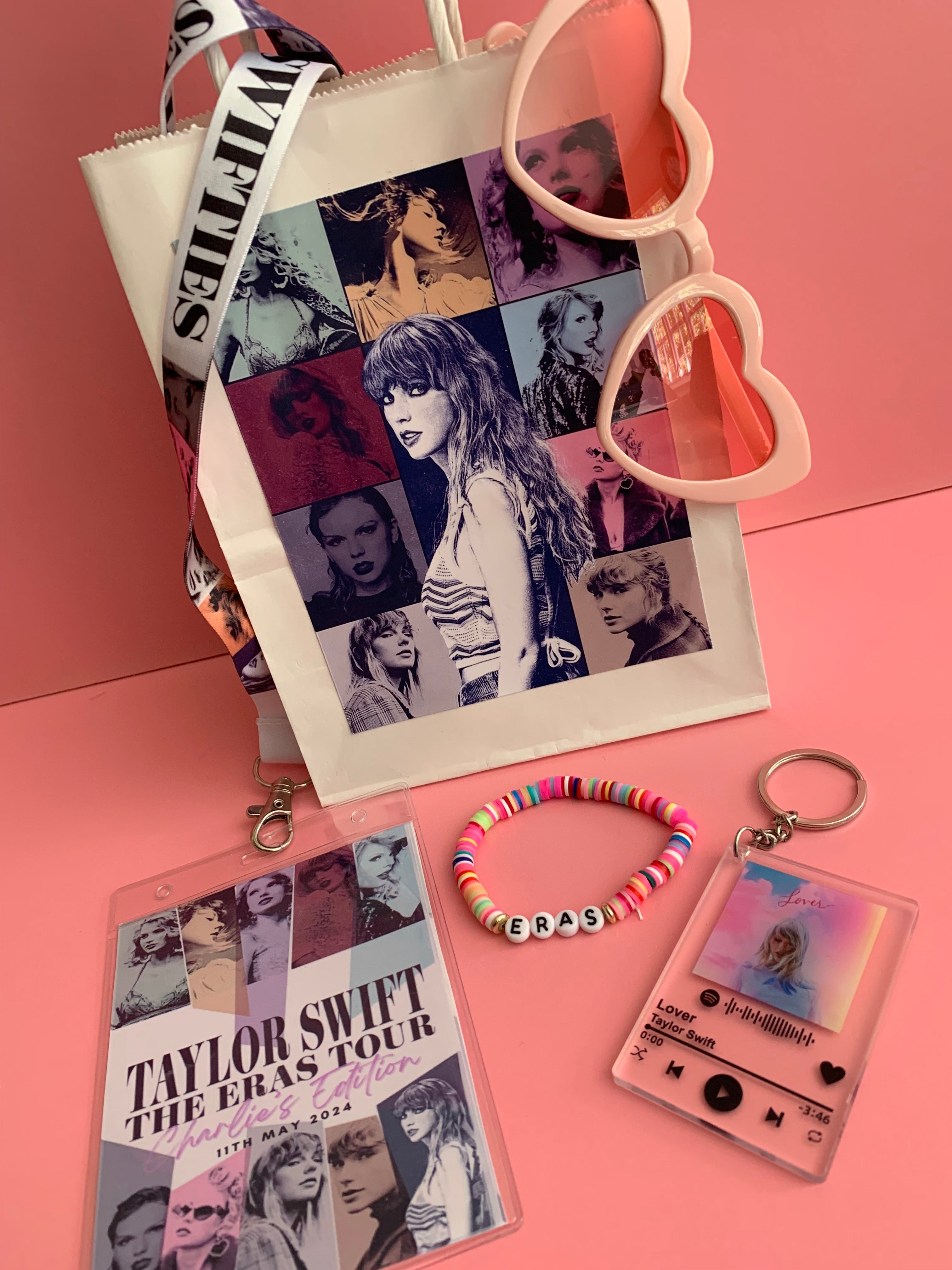 Taylor swift themed birthday gift bag