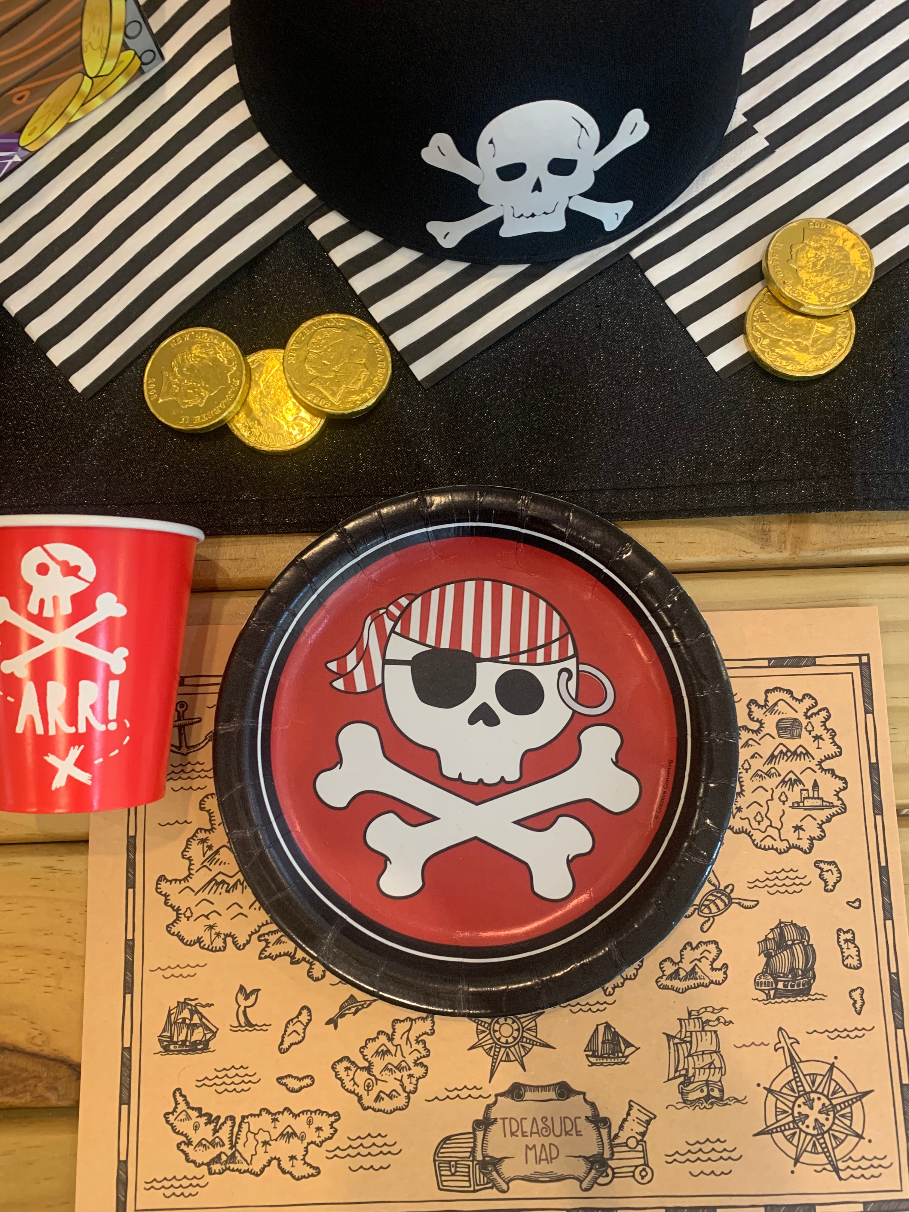 Pirate party supplies Wellington party company