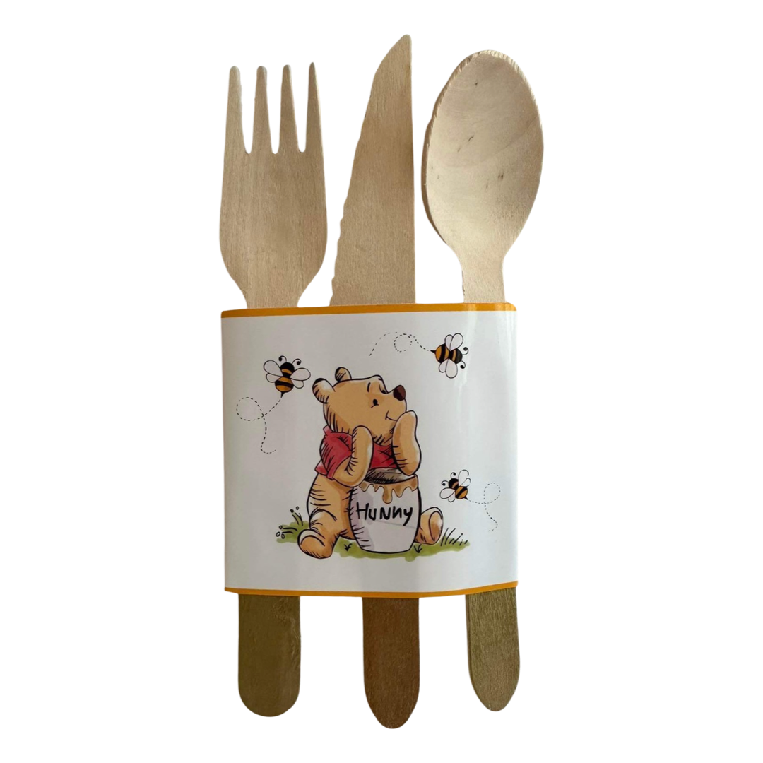 Winnie the Pooh themed cutlery sets