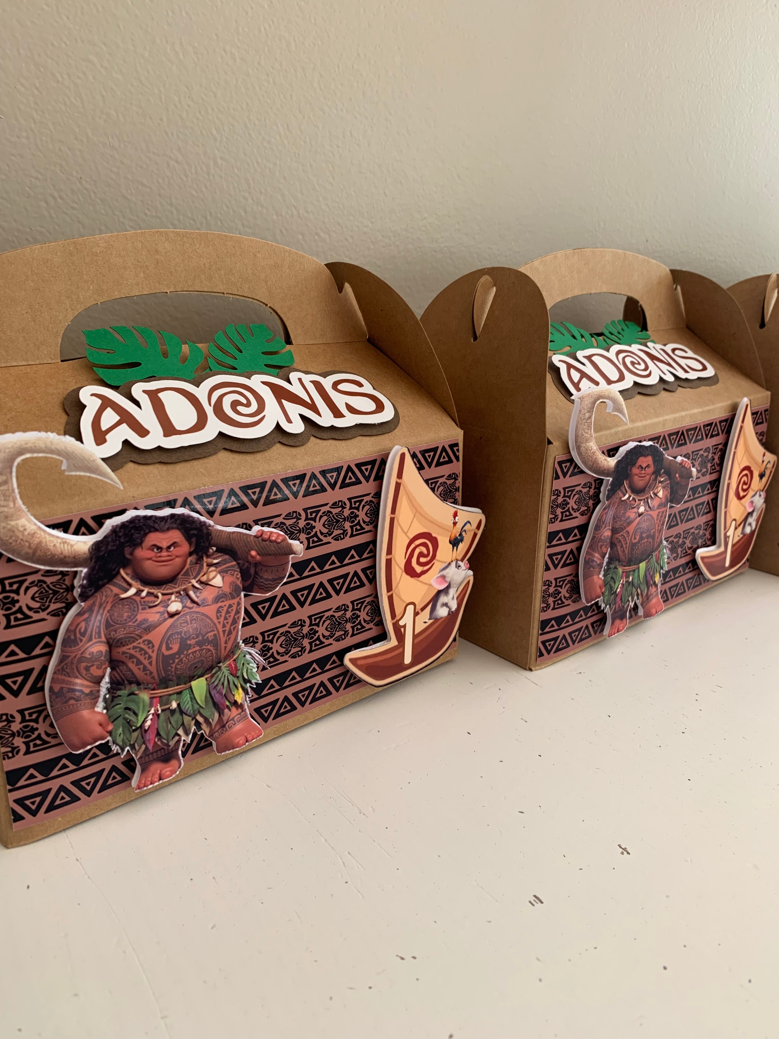Maui Moana 3d gift boxes nz
