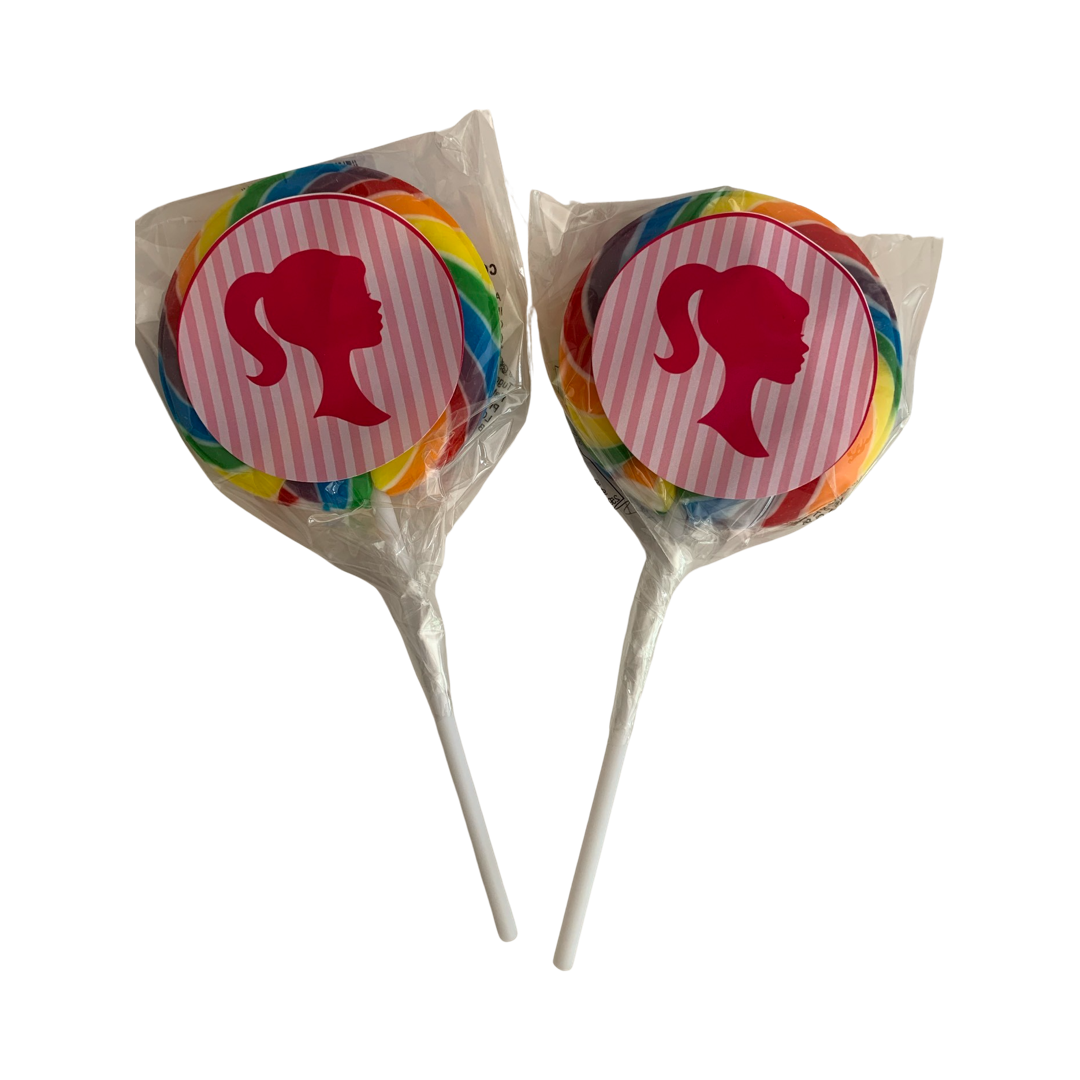 Barbie themed lollipops nz