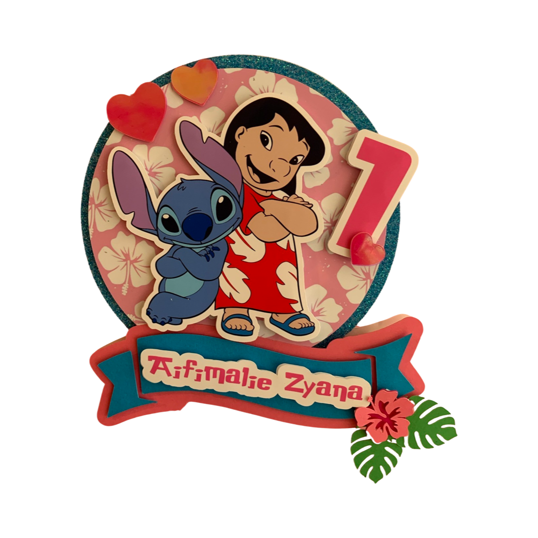 Lilo & Stitch 3d cake topper nz